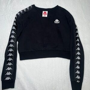 Kappa crew neck crop sweater